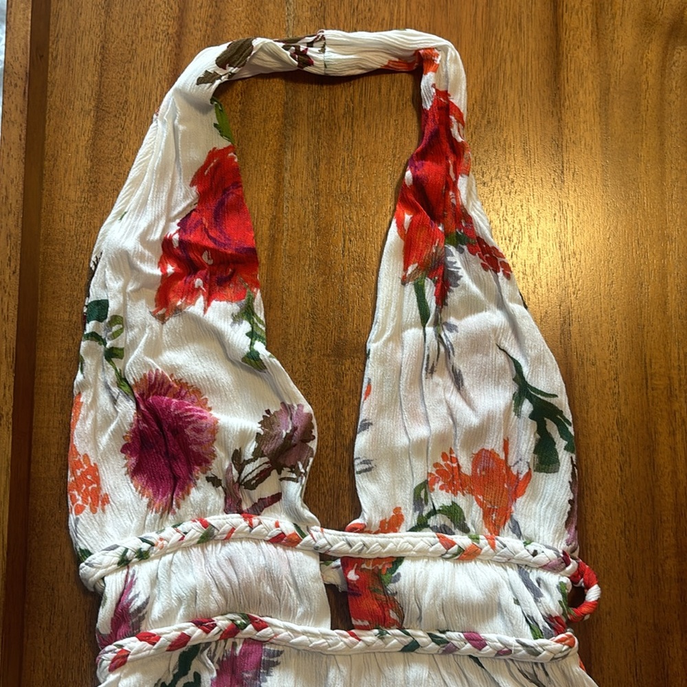 ILLA ILLA Backless Floral Halter Dress - Picture 2 of 4